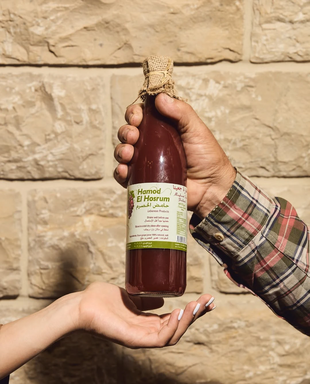 A bottle passed between generations