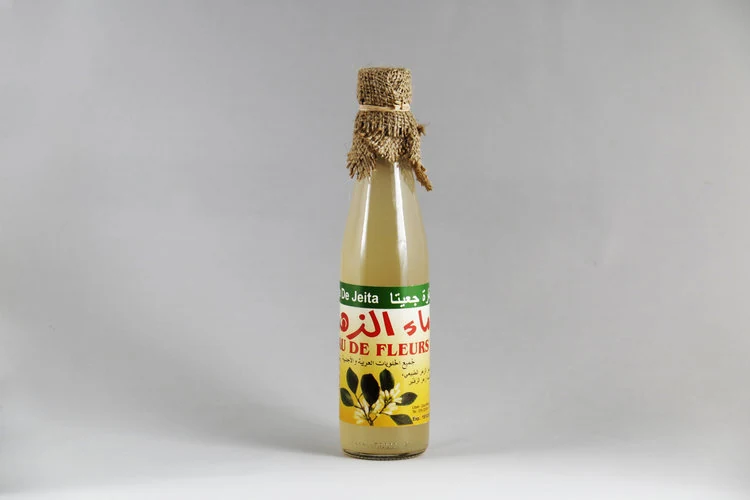 Orange Blossom Water label