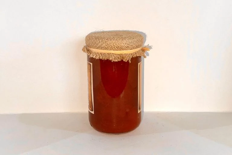 Mountain Apricot Jam label