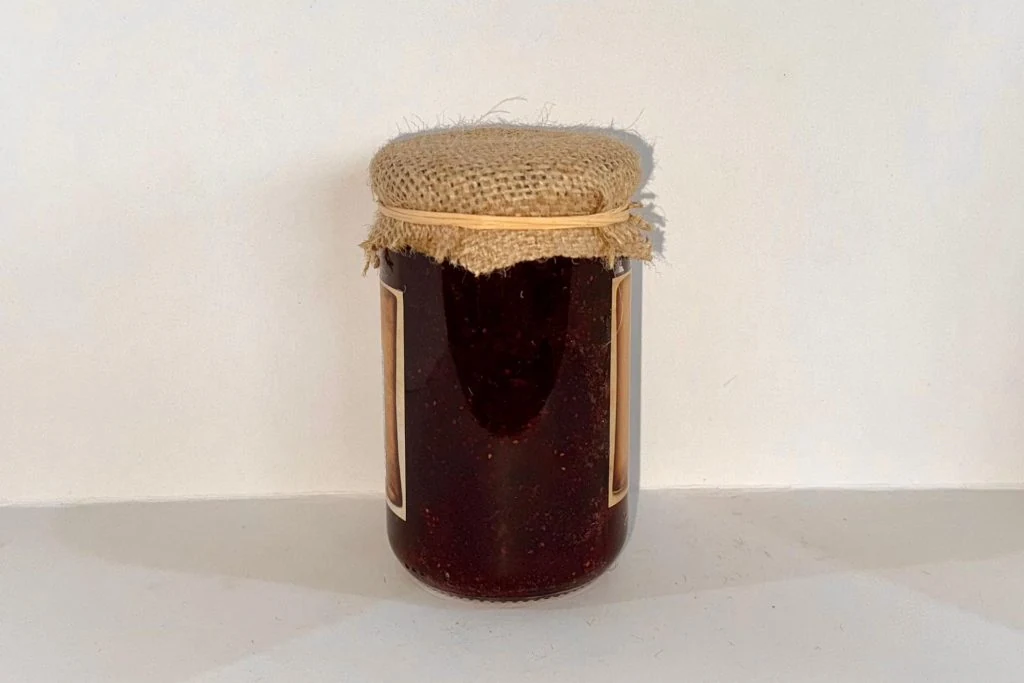 Sugar-Free Strawberry Jam label